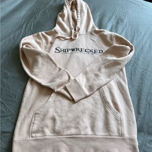 Shipwrecked Pale Pink Hoodie